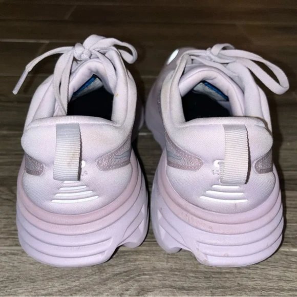 Hoka Bondi 8 size 8 lilac marble/elderberry - Picture 3 of 5